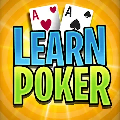Взломанная Learn Poker - How to Play  [МОД Mega Pack] - последняя версия apk на Андроид