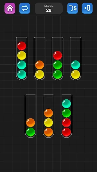 Ball Sort Puzzle - Color Game  [МОД Menu] Screenshot 1