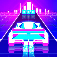 Скачать взлом Music Racing GT: EDM & Cars (Музыка Гонок ГТ)  [МОД Unlocked] - стабильная версия apk на Андроид