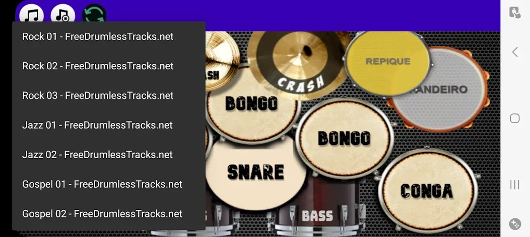 Drum Studio: Bateria Virtual (Драм студио)  [МОД Все открыто] Screenshot 4