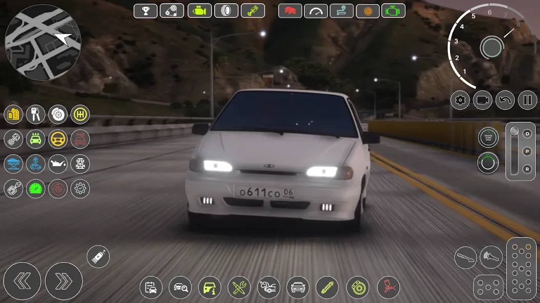 2114 LADA Russian Streets Drag  [МОД Меню] Screenshot 1