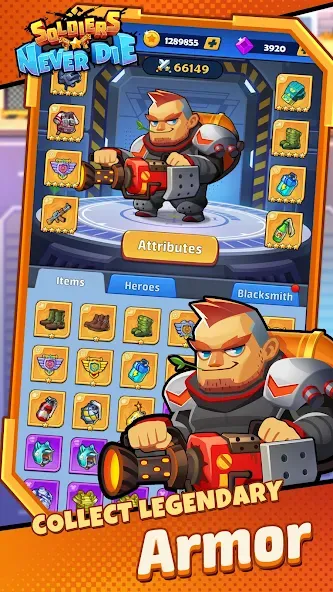 Soldiers Never Die (Солджерс Невер Дай)  [МОД Много монет] Screenshot 3