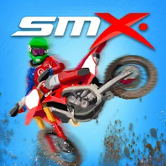 Скачать взломанную SMX: Supermoto Vs. Motocross (СМХ)  [МОД Unlimited Money] - последняя версия apk на Андроид