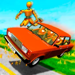 Взлом VAZ Crash Test Simulator 2  [МОД Unlimited Money] - полная версия apk на Андроид