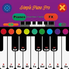 Взломанная Simple Piano Pro