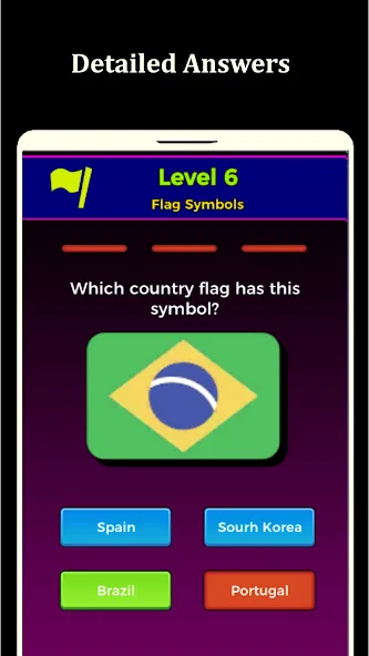 World Flags Quiz Game (Ворлд Флагс Квиз Гейм)  [МОД Все открыто] Screenshot 4