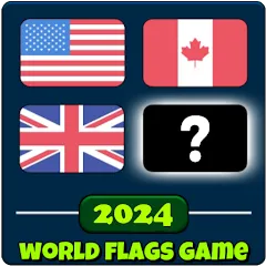 Взлом World Flags Quiz Game (Ворлд Флагс Квиз Гейм)  [МОД Все открыто] - стабильная версия apk на Андроид