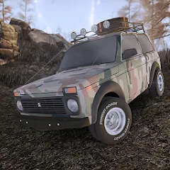 Взломанная Forest Roads. Niva  [МОД Unlimited Money] - полная версия apk на Андроид