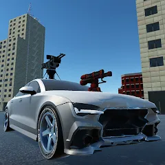 Взломанная Car Crash Arena Simulator 3D  [МОД Mega Pack] - стабильная версия apk на Андроид