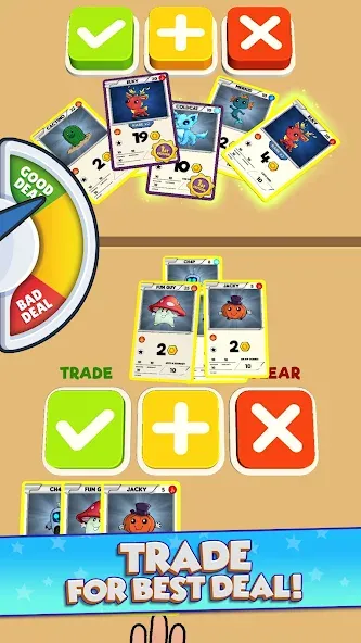 Hyper Cards: Trade & Collect (Хайпер Кардс)  [МОД Бесконечные монеты] Screenshot 2