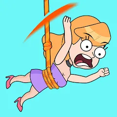 Скачать взлом Cut Master: Fun Rope Cut Game (Кат зе Роуп)  [МОД Много денег] - полная версия apk на Андроид