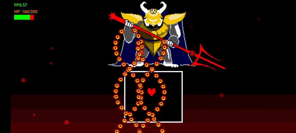 BattleTale boss fight fangame (Батлтейл боссбитва  фэнгейм)  [МОД Меню] Screenshot 2