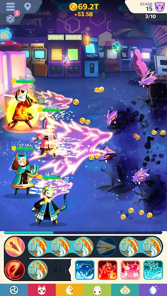 Masketeers : Idle Has Fallen  [МОД Бесконечные монеты] Screenshot 1