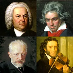 Взлом Famous Composers Portrait Quiz  [МОД Много монет] - полная версия apk на Андроид
