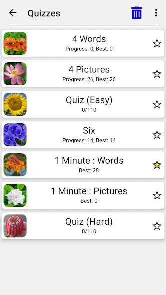 Flowers Quiz - Identify Plants  [МОД Все открыто] Screenshot 5