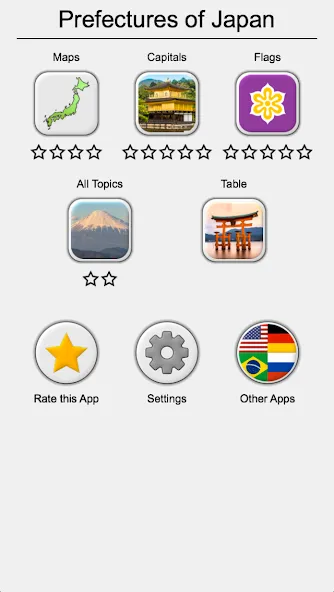 Prefectures of Japan - Quiz  [МОД Много денег] Screenshot 3