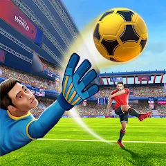 Взлом Football World - Real People (Футбол Ворлд)  [МОД Бесконечные монеты] - последняя версия apk на Андроид