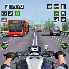 Взломанная 3d Bike Racing Bike Race Games  [МОД Все открыто] - полная версия apk на Андроид