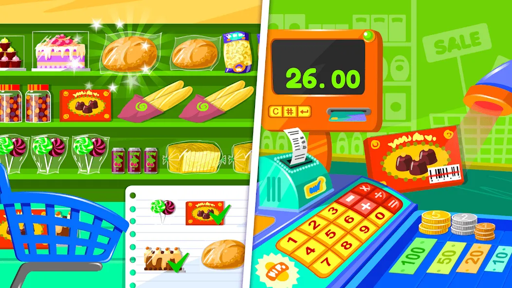 Supermarket Game 2  [МОД Бесконечные деньги] Screenshot 2