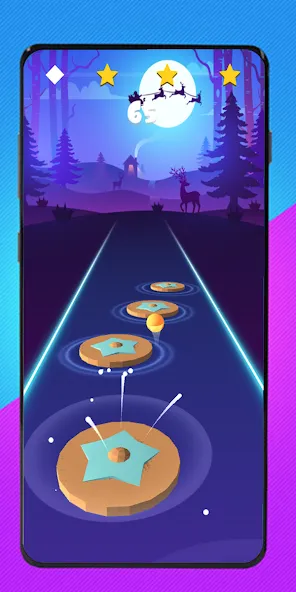 Cartoon cat - Hop tiles rush (Картун кэт)  [МОД Mega Pack] Screenshot 3
