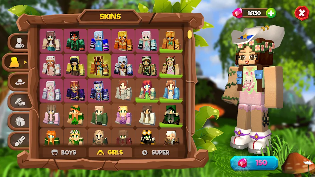 Pony World Craft  [МОД Меню] Screenshot 1
