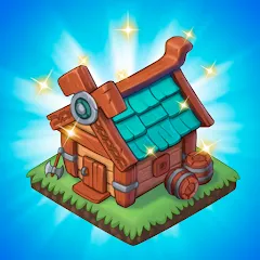Скачать взломанную Mergest Kingdom: Merge game  [МОД Menu] - полная версия apk на Андроид