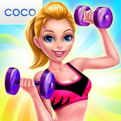 Скачать взлом Fitness Girl - Dance & Play  [МОД Unlocked] - полная версия apk на Андроид