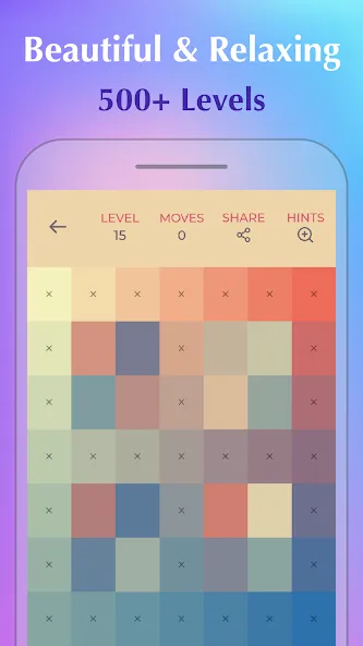 Color Puzzle:Offline Hue Games  [МОД Меню] Screenshot 1
