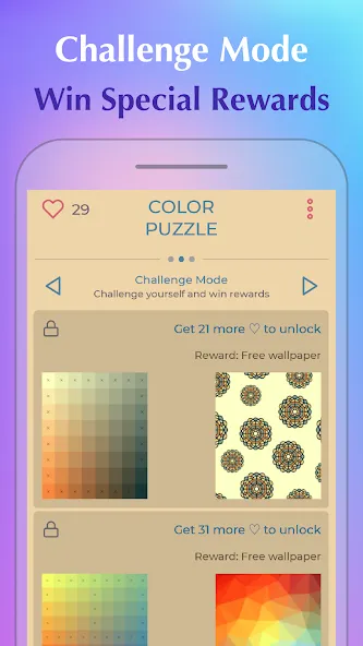 Color Puzzle:Offline Hue Games  [МОД Меню] Screenshot 5