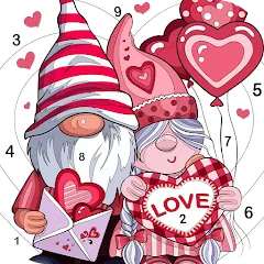 Скачать взломанную Love, Heart Coloring Book  [МОД Unlimited Money] - последняя версия apk на Андроид