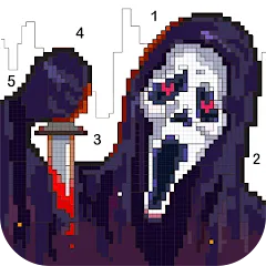 Взлом Death Park Coloring Games (Дэт Парк игры раскраски)  [МОД Бесконечные деньги] - стабильная версия apk на Андроид
