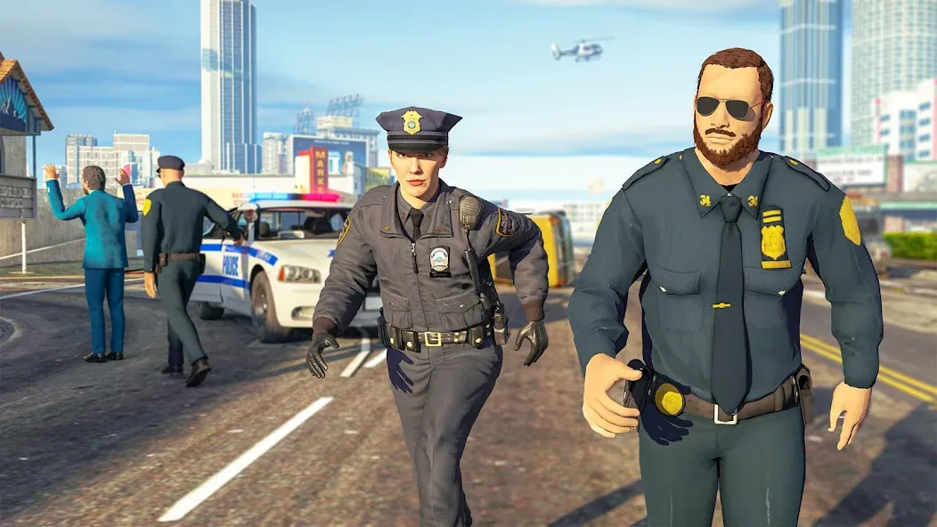 Police Simulator Job Cop Game  [МОД Menu] Screenshot 5