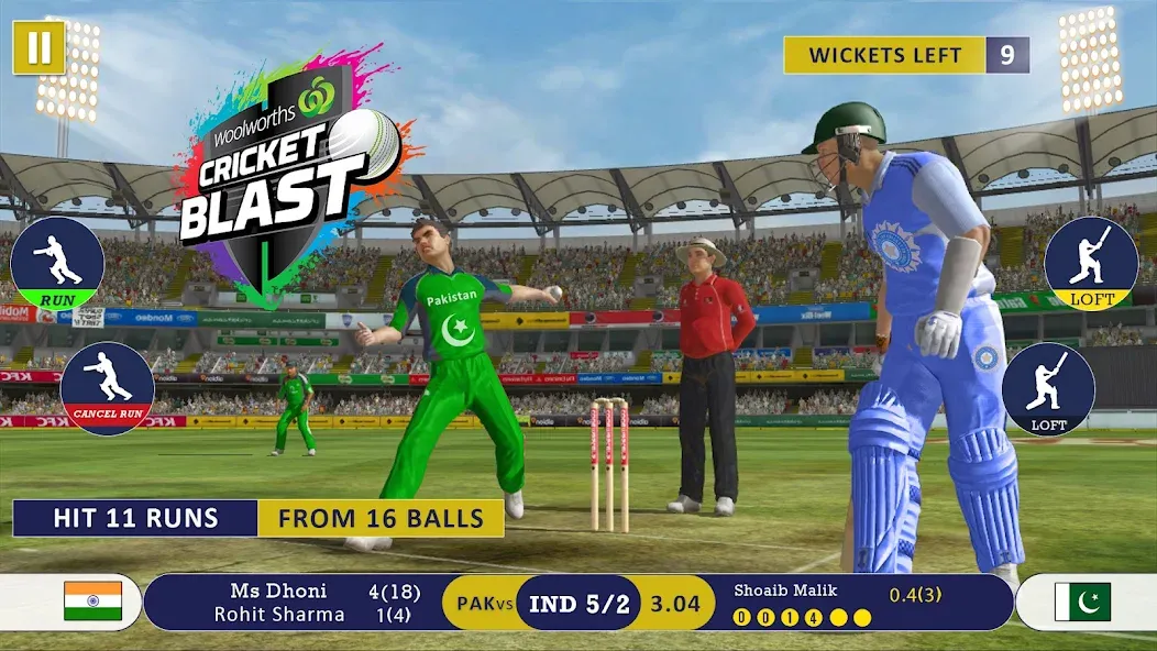World Cricket Games Offline  [МОД Меню] Screenshot 2