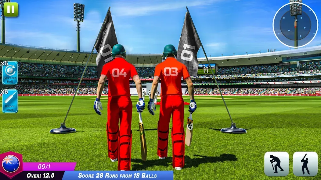World Cricket Games Offline  [МОД Меню] Screenshot 5