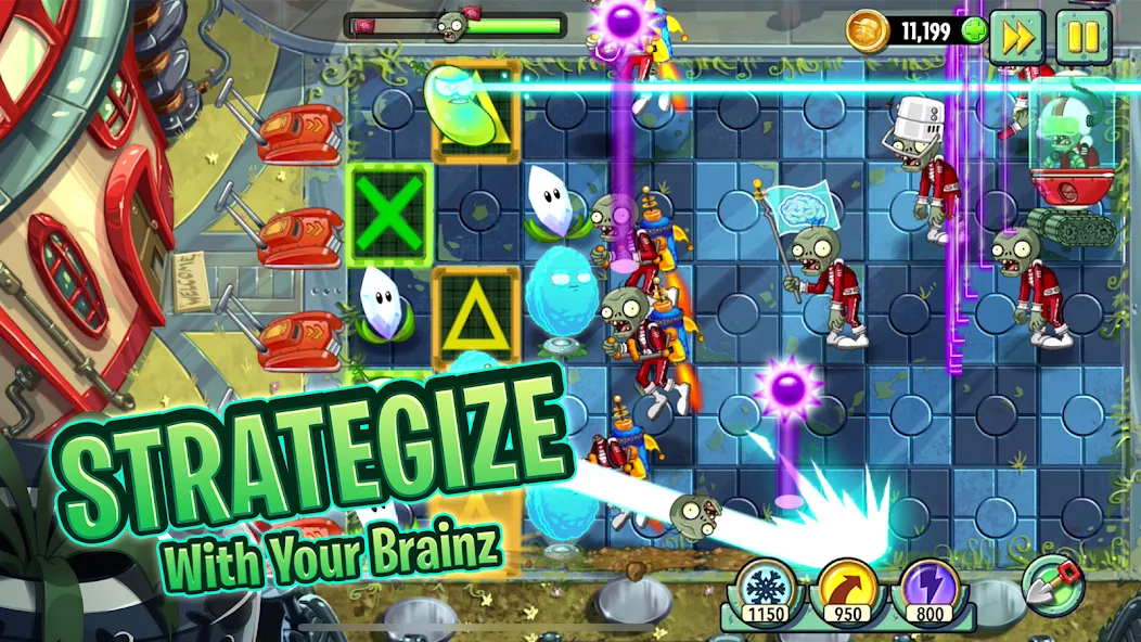 Plants vs. Zombies™ 2 [МОД Меню] Screenshot 1