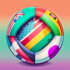 Взломанная Country Flags World Quiz Game  [МОД Много денег] - последняя версия apk на Андроид