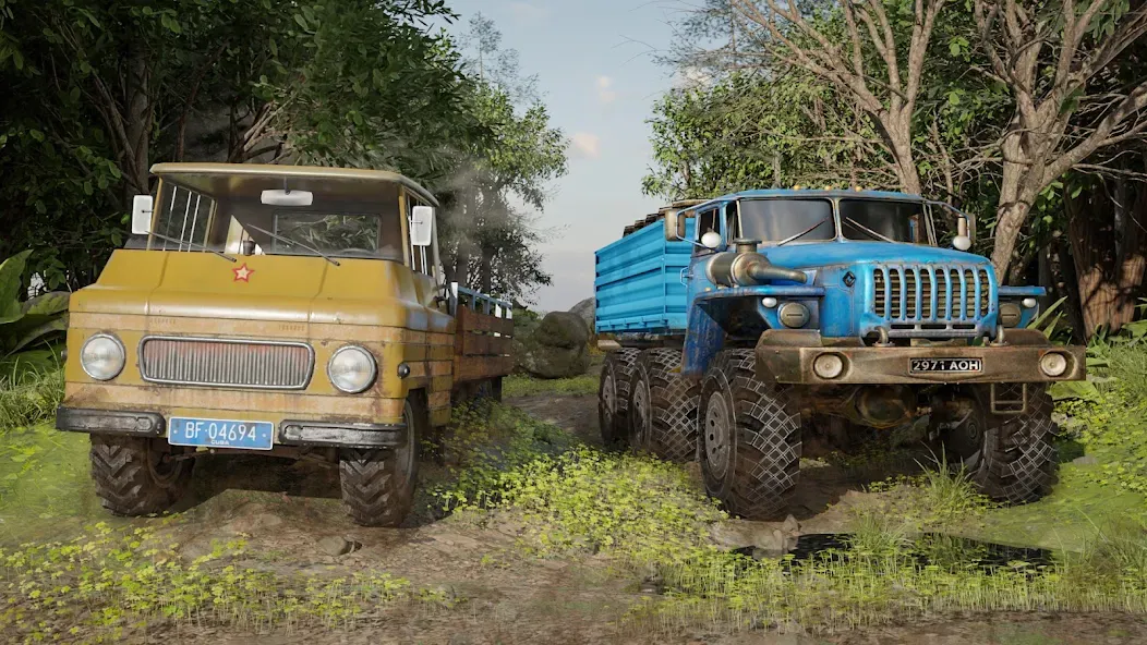 Offroad Mud Truck Driving Sim  [МОД Бесконечные деньги] Screenshot 3