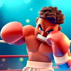 Взломанная Boxing Gym Tycoon 3D: MMA Club (Боксерская Гимназия Тайкун 3D)  [МОД Бесконечные монеты] - полная версия apk на Андроид