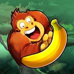 Скачать взлом Banana Kong (Банана Конг)  [МОД Menu] - стабильная версия apk на Андроид