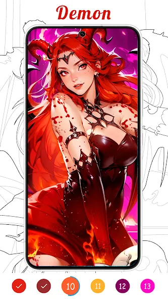 Coloring Games-Color By Number  [МОД Бесконечные монеты] Screenshot 4