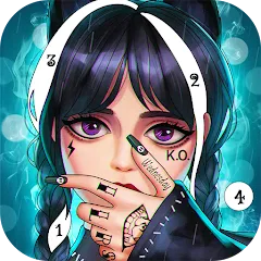 Скачать взломанную Coloring Games-Color By Number  [МОД Бесконечные монеты] - полная версия apk на Андроид