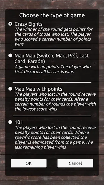 Crazy 8s & Mau Mau (Сто один)  [МОД Много денег] Screenshot 3