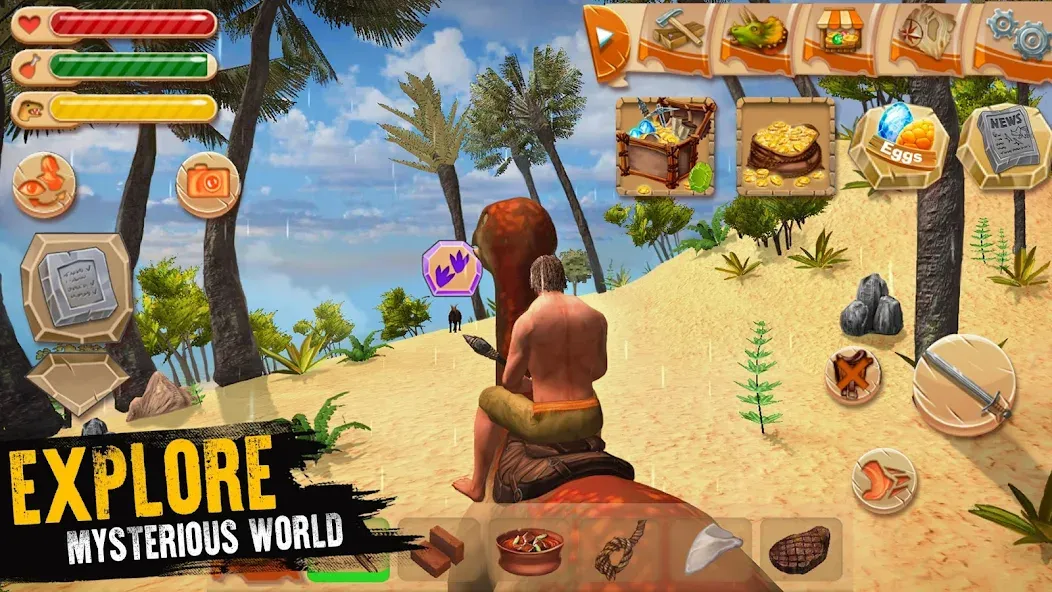 Jurassic Survival Island (Джурастик Сурвайвал Айленд)  [МОД Menu] Screenshot 5