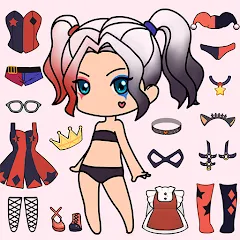 Взлом Doll Dress Up - Makeup Games  [МОД Unlocked] - стабильная версия apk на Андроид