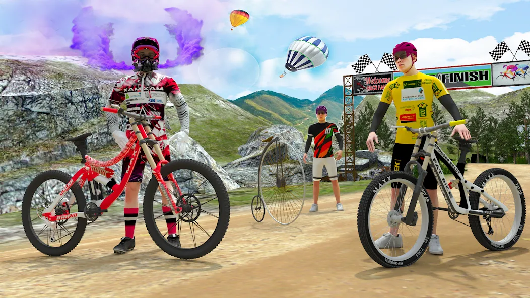 BMX Rider: Cycle Race Game  [МОД Mega Pack] Screenshot 4