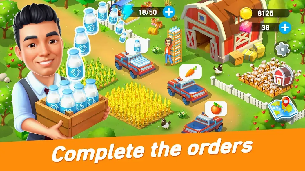 Goodville: Farm Game Adventure (Гудвилль)  [МОД Mega Pack] Screenshot 3