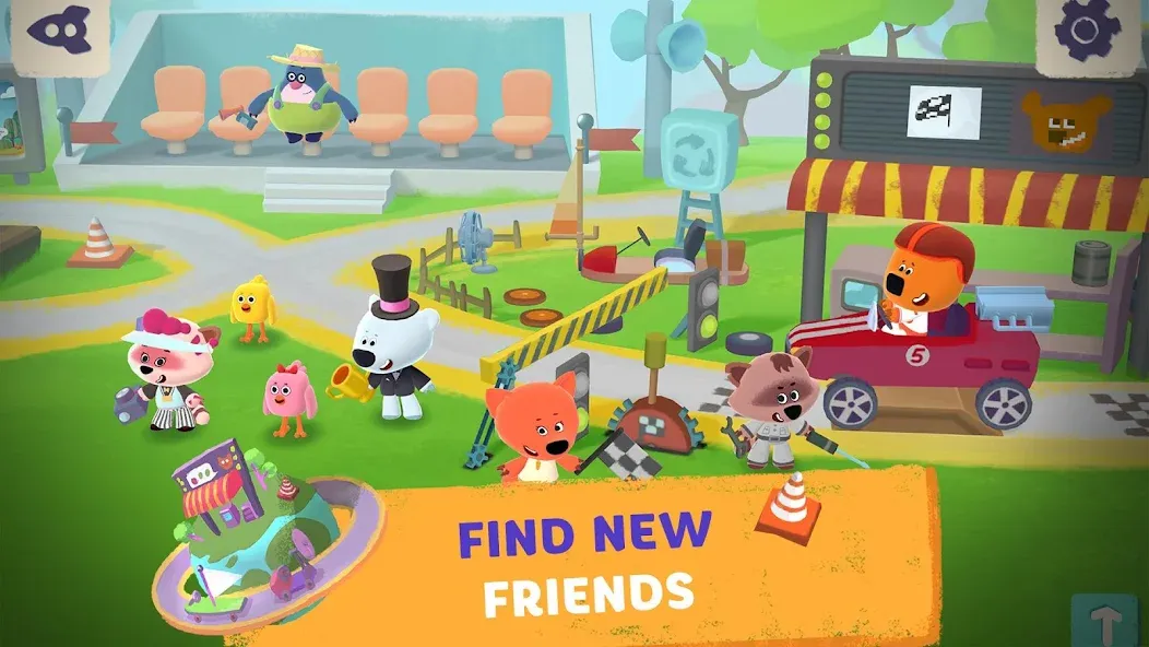 Be-be-bears in space  [МОД Menu] Screenshot 5