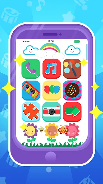 Baby Phone: Toddler Games (Беби Фон)  [МОД Mega Pack] Screenshot 1