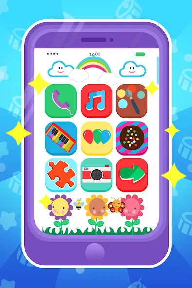 Baby Phone: Toddler Games (Беби Фон)  [МОД Mega Pack] Screenshot 5