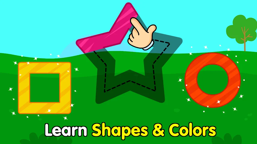 Shapes & Colors Games for Kids  [МОД Много монет] Screenshot 1